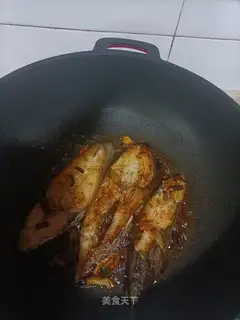 Fried horsefish