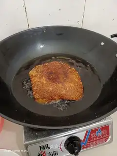 Fried meat