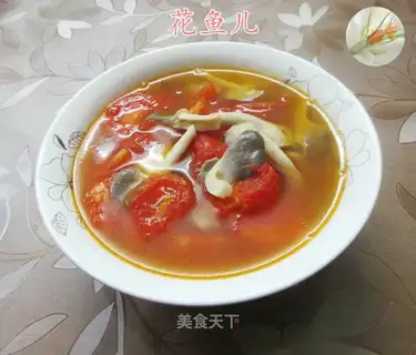 Soo-jeong mushroom tomato soup