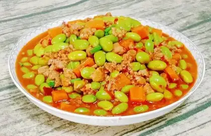 Meat and beans