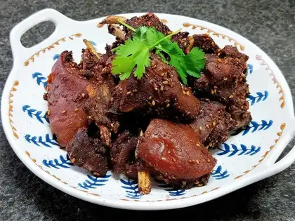 Roast lamb chops