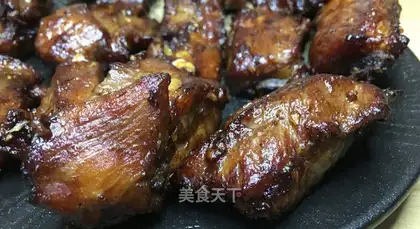Garlic roasted ribs
