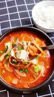 Pickle tofu soup