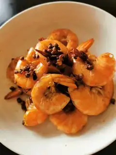 Spicy shrimp