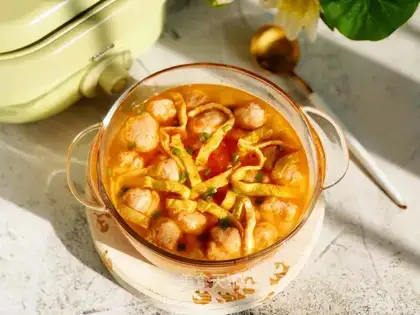 Shrimp tomato soup