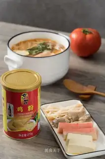 Three fresh soup