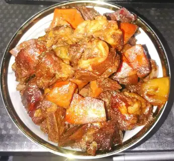 Carrots and potatoes