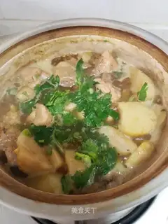 Potato chicken