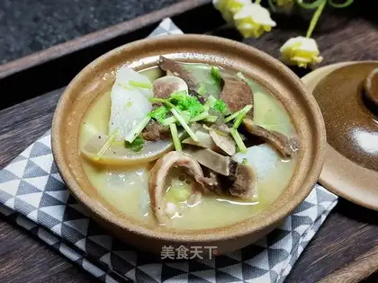 Cow and radish
