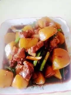 Potato meat