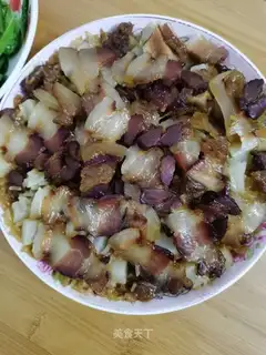 The meat radish rice