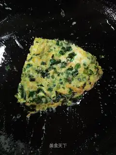 Garlic onion fried eggs