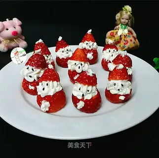 Strawberry Snowman
