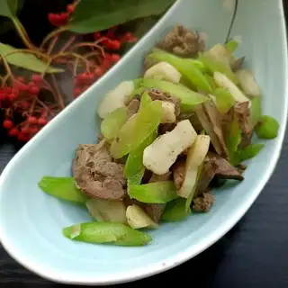 Fried liver