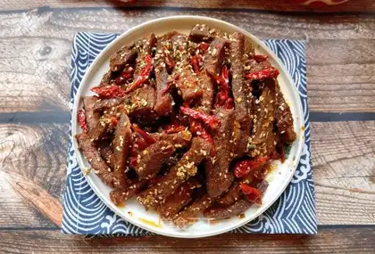 Spicy beef
