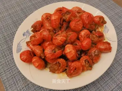 Spicy lobster tail