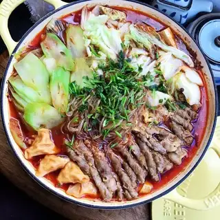 Beef burrito pot
