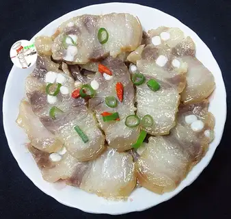 Homemade salt meat