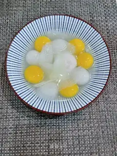 Pork egg soup