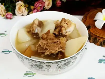 The radish gravy