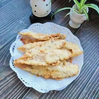 Fry skin, flat fish