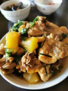 Potato chicken