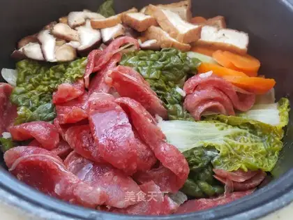 It's a groceries meal