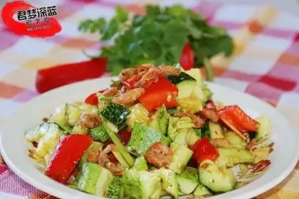 Haima mixed with cucumber