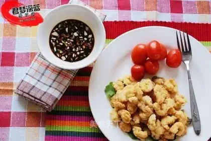 Soft fried shrimp