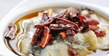 boiled fish