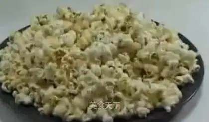 Homemade popcorn