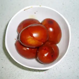 Hillbilly stewed eggs