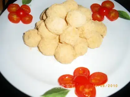 Tangyuan rolled soybean flour