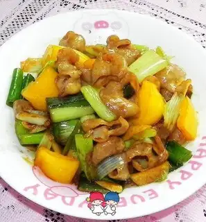 stir-fried pork sausage