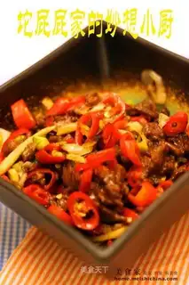 stir-fried beef
