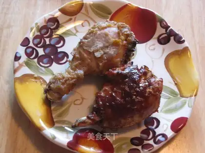 roast chicken leg