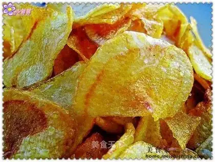 Sweet and sour potato chips