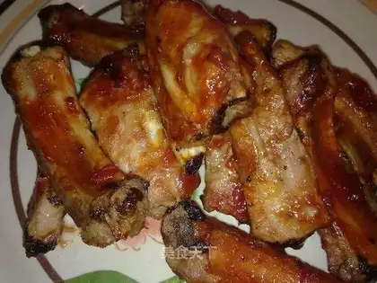 Maple sugar pork rib