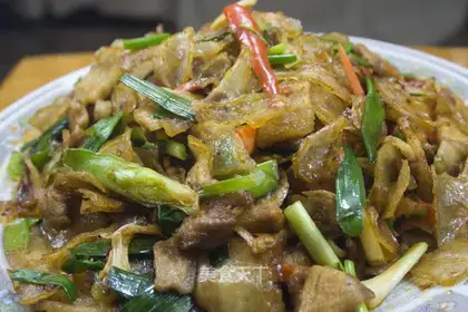 Sweet nectar twice-cooked pork