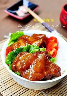Shiyaki chicken leg rice