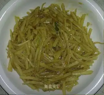 potatoes with vinegar sauce