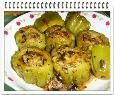 Stuffed bitter gourd