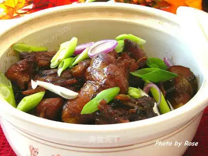 Shanzhai three-cup chicken