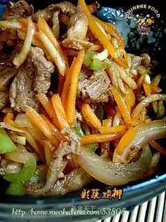 Chicken fillet with colorful vegetables