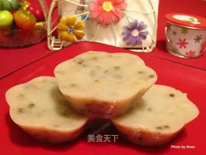Mung bean pot cake