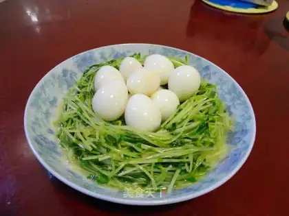 Bean seedlings, Xi Hu Bird's Nest