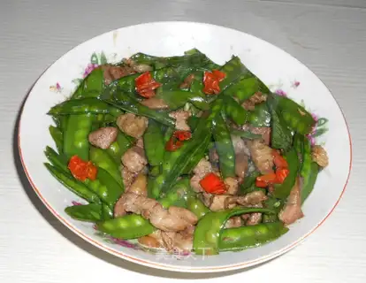 Ping 'an green beans