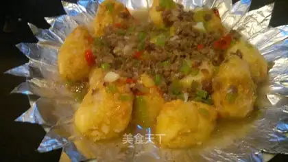 Beef diced tofu