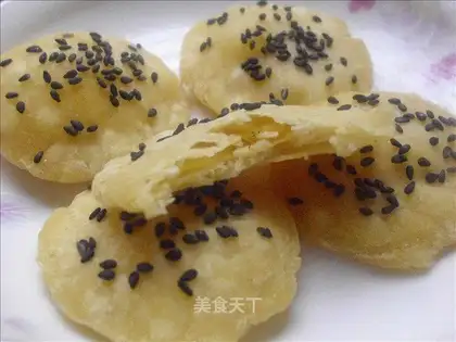 Sesame shortcake
