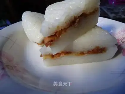 Date paste glutinous rice cake